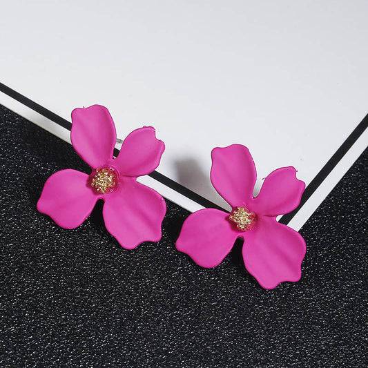 Cute Small Flower Stud Earrings Women Girl Sweet Earring Studs Jewelry Gifts Fashion Jewel Everyday Wear Accessories