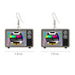 TV Design Dangle Earrings Cute Summer Earring Jewelry Gift for Her