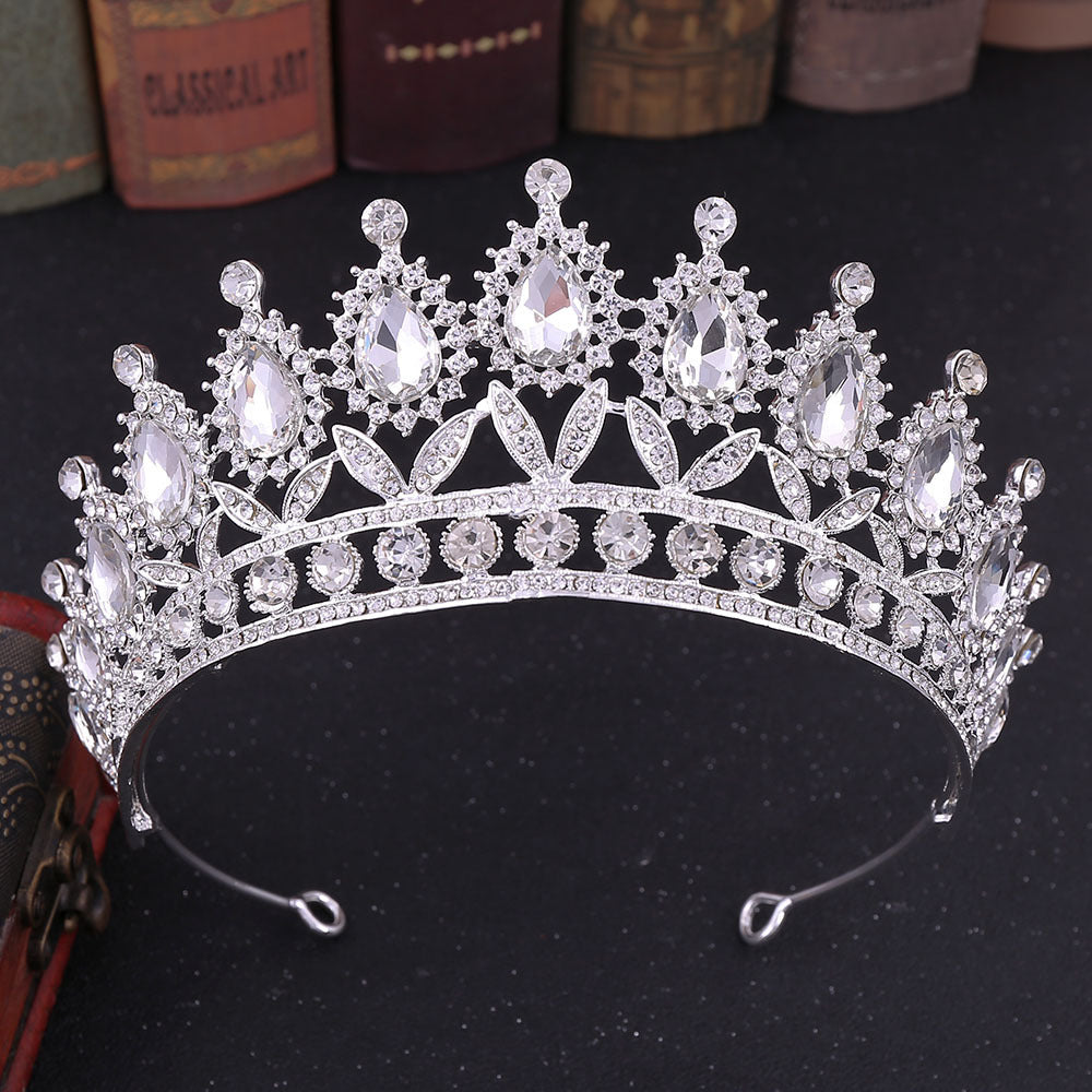 Bride Wedding Atmosphere Round Crown Tiara