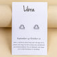 Twelve Constellation Earrings Gold And Silver 12 Zodiac