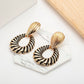 Golden Shell Dangle Earring Exquisite Fashion Drop Earrings For Women