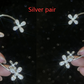 Adjustable Earrings With Micro-inlaid Zircon Flowers