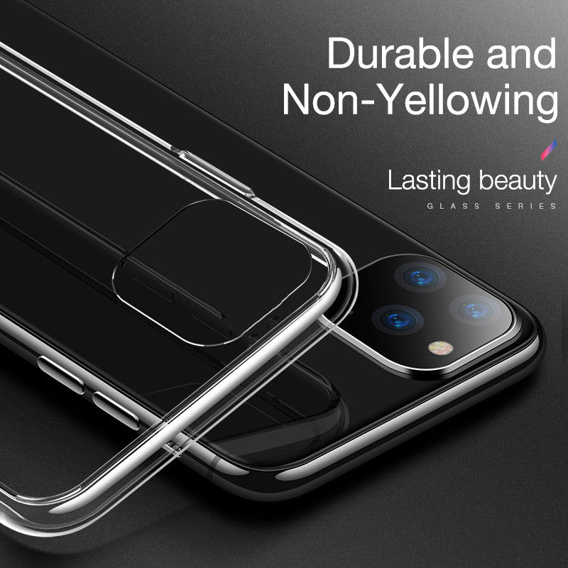 Shatter-resistant Transparent Silicone TPU Ultra-thin Phone Case