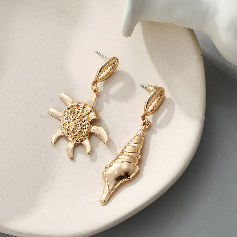 Shell Crab Jewelry Fashion Dangle Earrings for Girls Party Birthday Gift