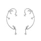Womens Unique Trendy Dainty Small  Earrings Hanging For Women Teen Girls Kids Fashion Non Pierced Ears Jewelry