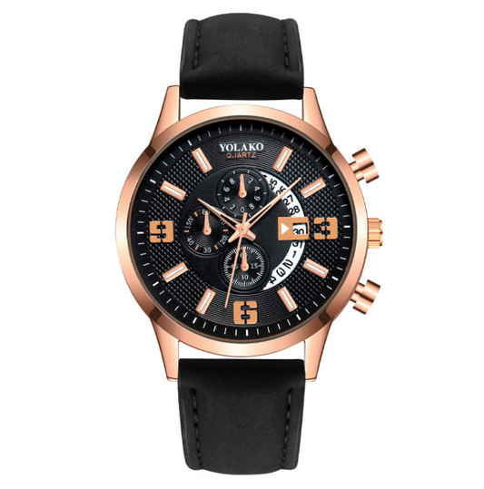 Fashion Big Digital Calendar Men's Watch