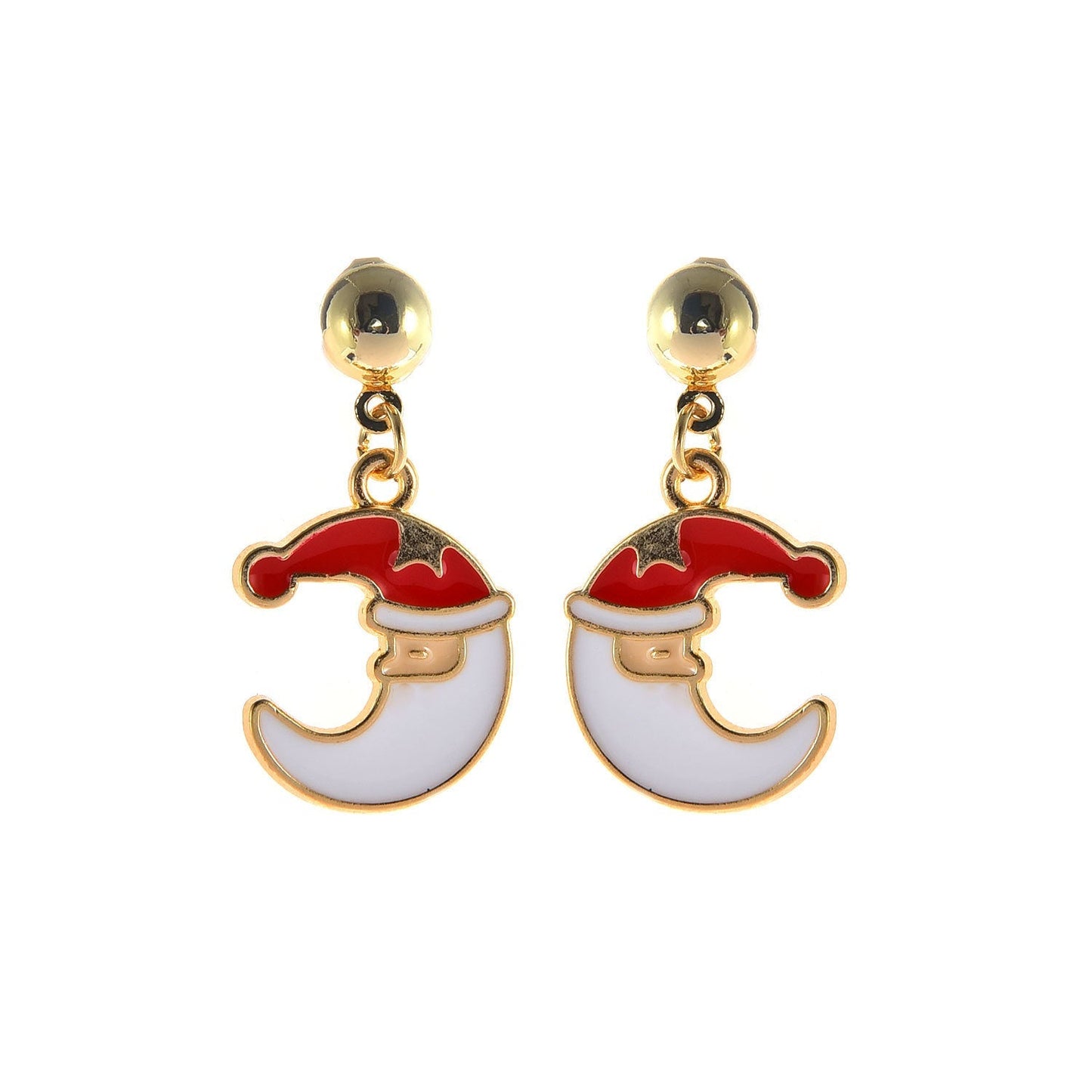 Christmas Santa Dangle Earring Exquisite Fashion Drop Earrings For Women