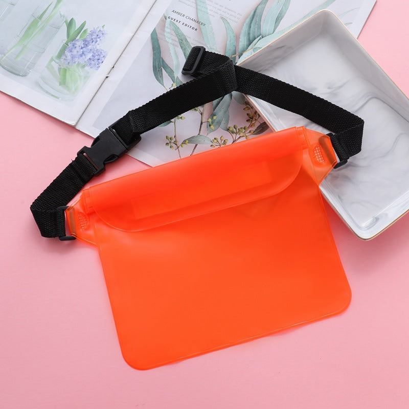 Three-layer Sealed Waterproof Waist Bag PVC