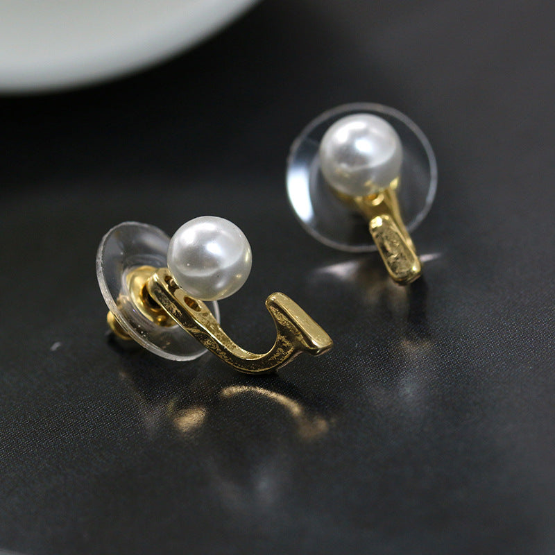 Minimalistic Imitation Pear Ear Studs Earrings Women Girls Gifts Jewelry Accessories