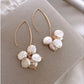 Imitation Pearl Charms Dangle Earrings Cute Summer Earring Jewelry Gift for Her