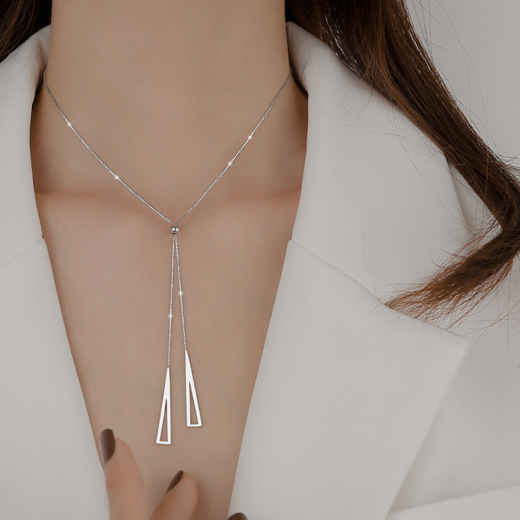 Small Design Sense Cold Style Female Clavicle Chain