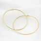 Diy Earrings Accessories Gold-plated Copper Circle Pendant