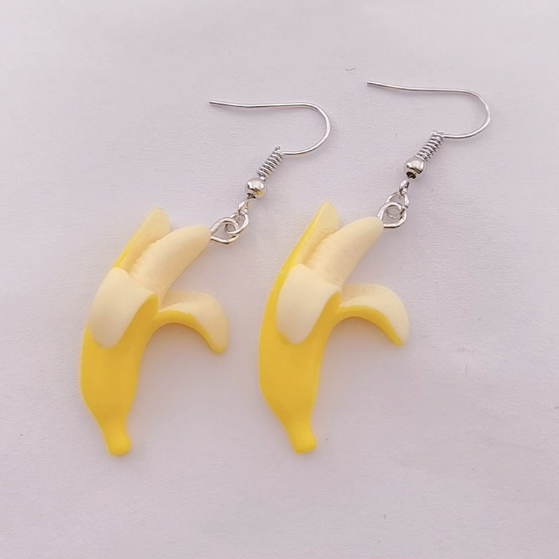 Bananas Pendant Gift Earrings Dangle Women Fashion Jewelry Jewellery