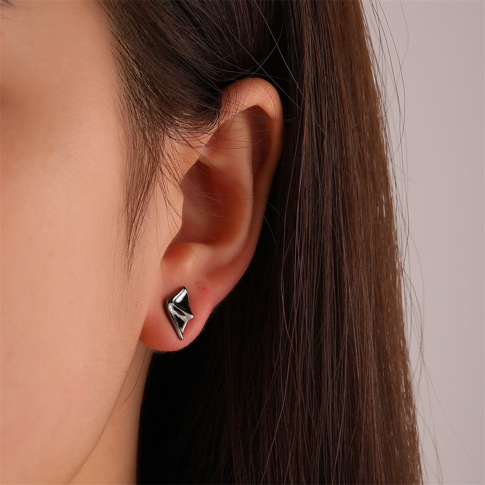 Mixed Wings Stud Earrings for Girls Women Stud Jewelry Gift Accessories