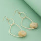 Acrylic Stone Bead Gift Earrings Dangle Women Fashion Jewelry Jewellery