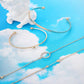 Women's 4 Piece Rhinestone Round Arrow Decorative Bracelet