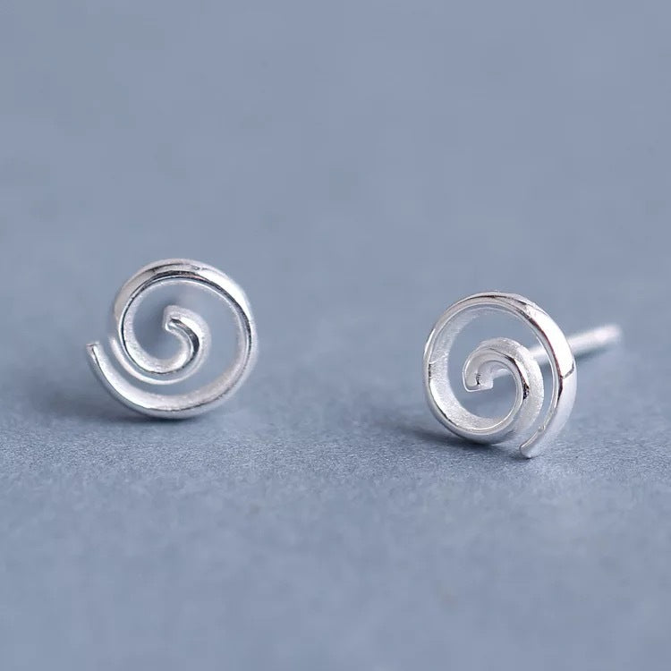 Spin Mini Stud Earrings Women Charm Stud Jewelry Birthday Holiday Gifts