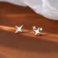 Mismatched Small Star Jewelry Stud Earrings Modern Fashion Women Earrings