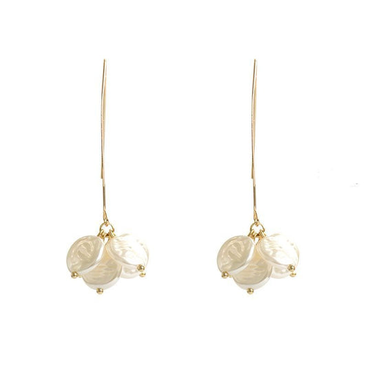 Imitation Pearl Charms Dangle Earrings Cute Summer Earring Jewelry Gift for Her