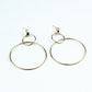 Simple Personality Exaggerated Long Geometric Earrings