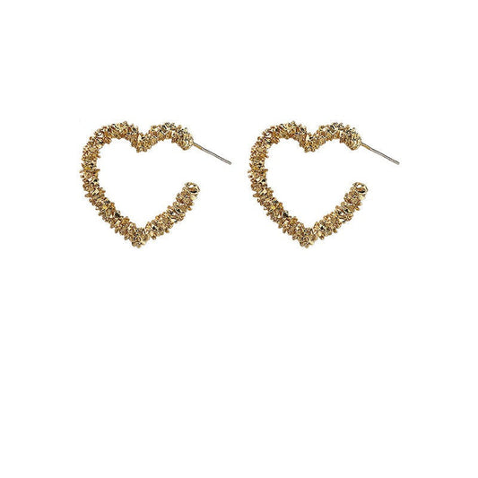 Heart Style Jewelry Fashion Dangle Earrings for Girls Party Birthday Gift