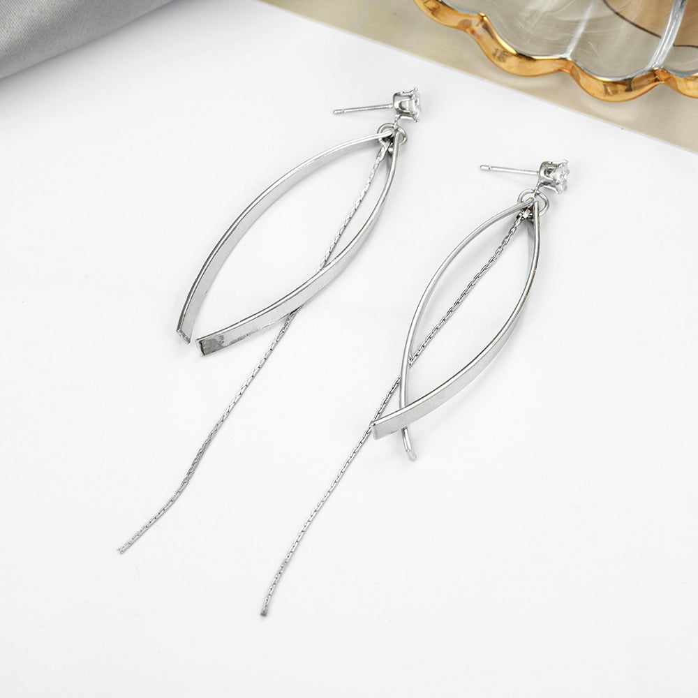 Metal Tassel Dangle Earrings Special Gift for Women Girl Fashion Jewelry
