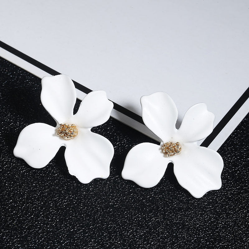 Cute Small Flower Stud Earrings Women Girl Sweet Earring Studs Jewelry Gifts Fashion Jewel Everyday Wear Accessories