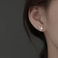 Mismatched Small Star Jewelry Stud Earrings Modern Fashion Women Earrings