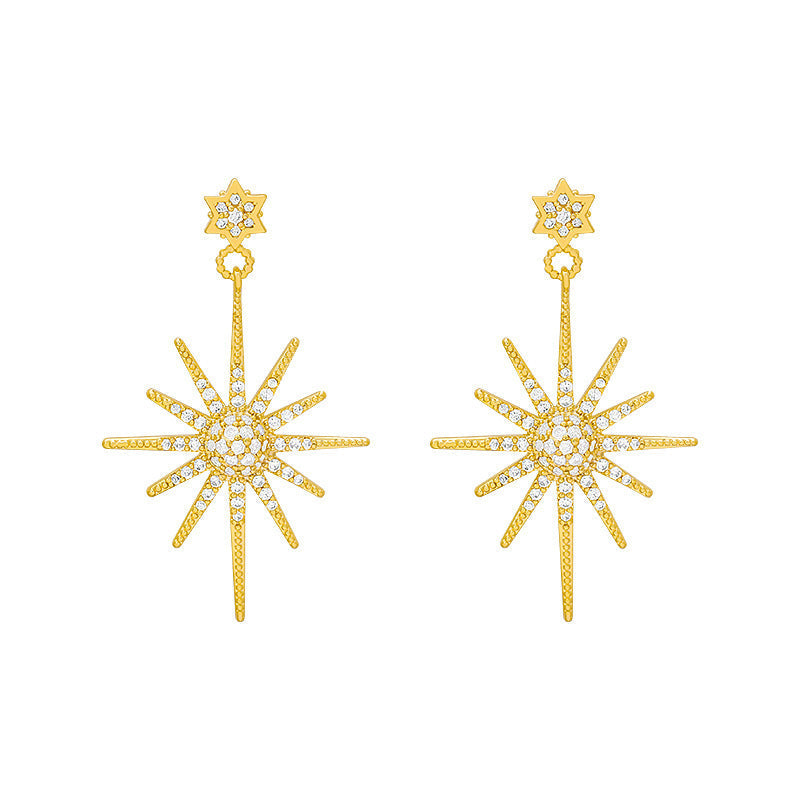 Star Lights Drop Earrings Cute Dangle Earrings Women Jewelry Gift for Her