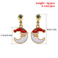 Christmas Santa Dangle Earring Exquisite Fashion Drop Earrings For Women