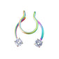 Stainless Steel Magnet False Nose Ring Horseshoe Ring