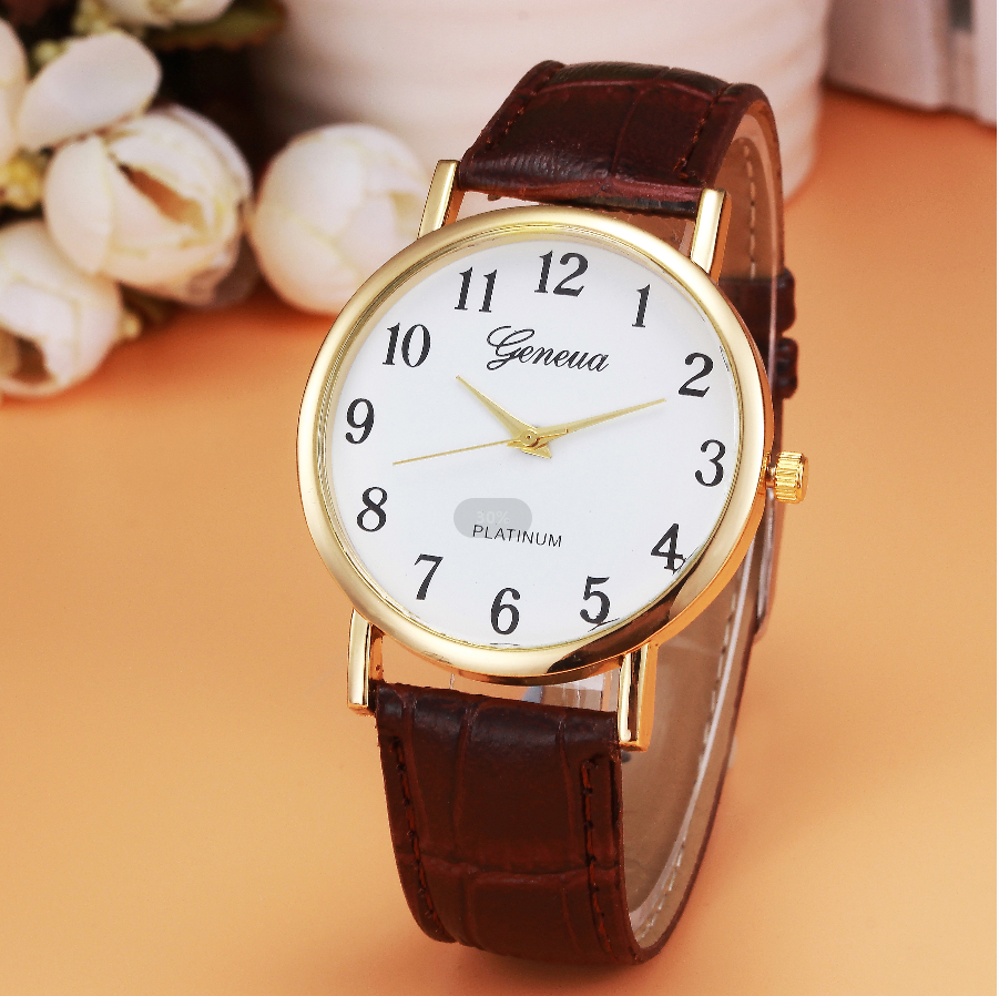 Fashion Temperament Men's Belt Quartz Watch