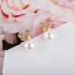 Heart Faux Pearl Jewelry Stud Earrings Modern Fashion Women Earrings Piercing