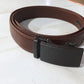Automatic Buckle Two-layer Cowhide Belt Men