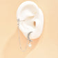 Moon Star Ear Stud Ear Cuff Earrings Cute Dangle Earrings Women Jewelry Gift for Her