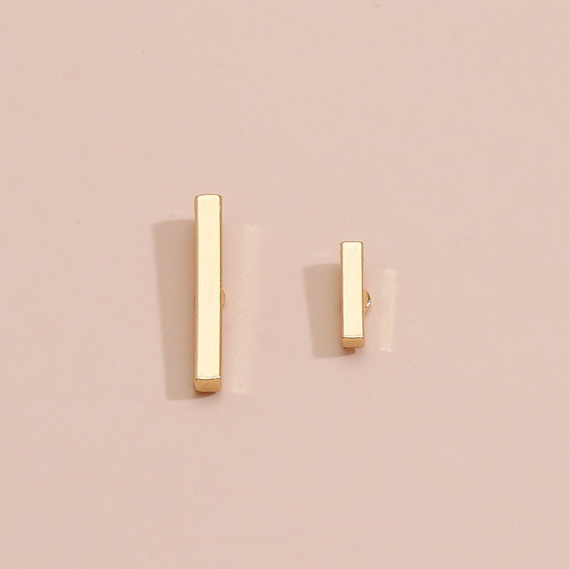 2pc Set Jewelry Simple Stud Earrings Modern Fashion Women Earrings Piercing