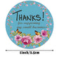 500 Thank You Stickers 1” Label Small Business Thank You envelope seals Sticker