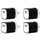 Universal USB Wall Charger 1A/5V Travel Charger USB Charging Block Power Adapter Plug AC Power Adapter For Phone 6 / 7 / 8 / X / Xs / Xs Max / 11 / 11 Pro Max, Galaxy S8/S9/S10, LG, Google