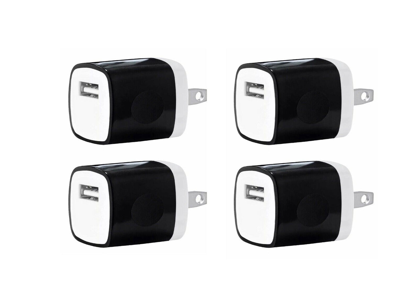 Universal USB Wall Charger 1A/5V Travel Charger USB Charging Block Power Adapter Plug AC Power Adapter For Phone 6 / 7 / 8 / X / Xs / Xs Max / 11 / 11 Pro Max, Galaxy S8/S9/S10, LG, Google