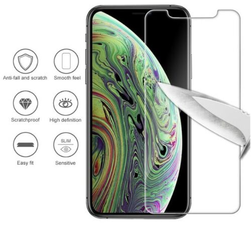 [3-PACK] Screen Protector for iPhone XS / X / Tempered Glass Screen Protector Film Cover, Anti-Scratch, Anti-Fingerprint, Bubble Free, 100% Clear, HD [fits iPhone X / XS / 11 Pro]