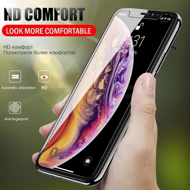 3Pcs Screen Protector Tempered Glass For iPhone XS Max Anti-Scratch Bubble Free