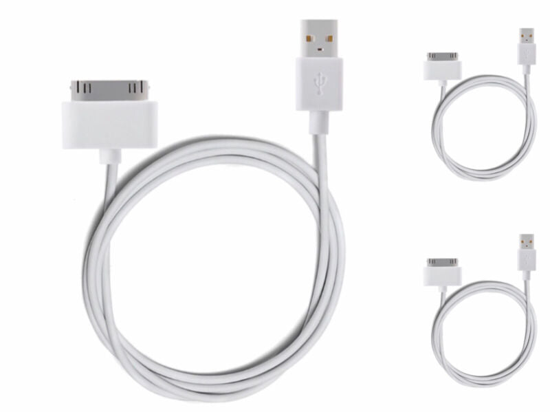 QVS 1.5-Meter USB Sync & 2.1Amp Charger Cable for iPod/iPhone & iPad/2/3