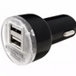 4x USB Dual Car Charger Adapter 2.1A For LG HTC Samsung iPhone All Cell Phone Black Car Charger Adapter Cigarette Lighter DC Power Adapter